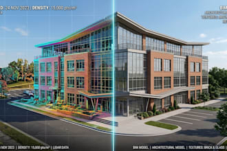 do scan to bim and convert point cloud to 3d revit model