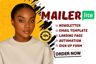 setup mailerlite automation mailerlite landing page, mailerlite newsletter, form