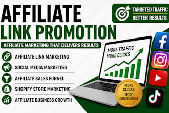 promote affiliate links, affiliate marketing and referral links