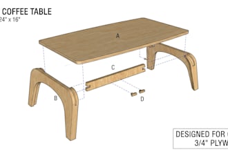 create cnc ready woodworking drawings and furniture files