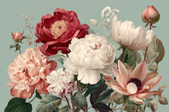 do beautiful botanical or floral illustration