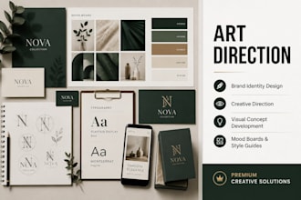 provide professional art direction for your creative project
