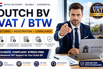 handle dutch bv vat btw return registration icp and eu vat compliance