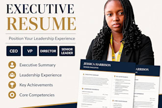 deliver the full executive resume writing service