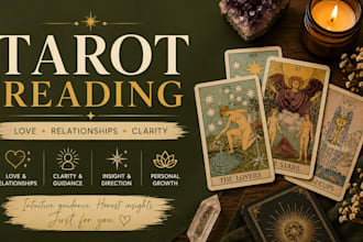 do an accurate love tarot reading for soulmate, relationship and clarity