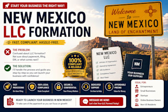 help you form a new mexico llc and organize your business setup