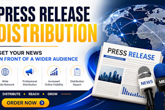 distribute your press release to news and media websites