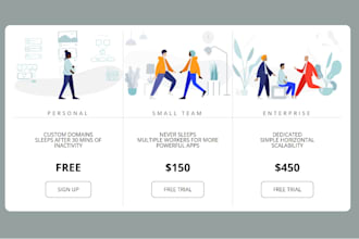 landing page for your business