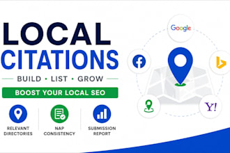 build manual local citations and business listing
