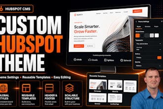 develop a custom hubspot cms theme