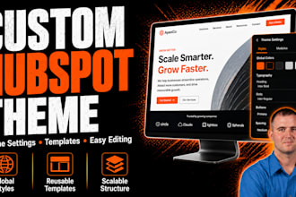 develop a custom hubspot cms theme