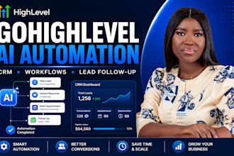 setup gohighlevel ai automation ghl crm workflow go high level sales funnel