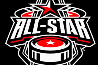 make high quality hockey logo with fastest delivery