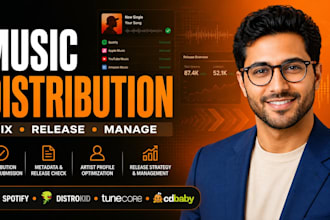 manage your music distribution and fix distrokid, tunecore, cd baby issues