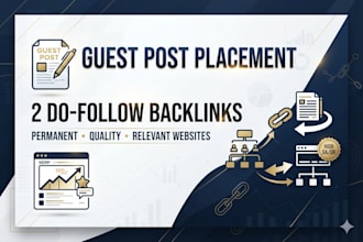 provide quality guest posting and SEO blacklinks