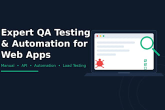 be your expert QA engineer for manual and automation testing