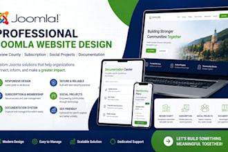 review county subscription social projects exhibition joomla website design