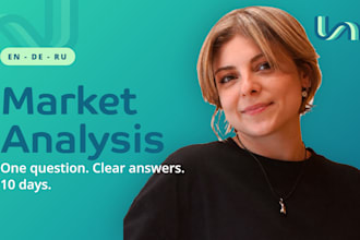 research your competitors and deliver a market analysis report