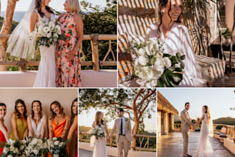 edit your wedding photos professionally
