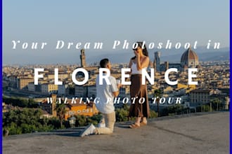 take your dream couple photos in florence