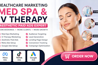 do healthcare marketing, med spa, iv therapy marketing, do aesthetic paid ads