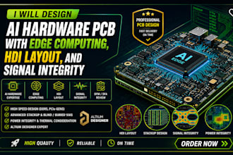 design ai hardware pcb with edge computing, hdi layout, and signal integrity