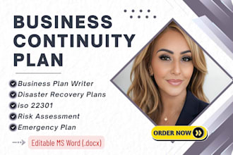 write business continuity and disaster recovery plan bcp