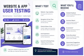 test your website or app for usability