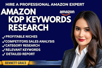 research profitable amazon KDP niches, keyword and category for you books