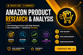 do amazon product research for fba private label