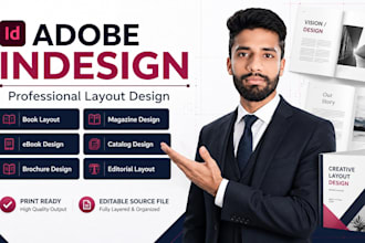 design professional magazine layout in adobe indesign