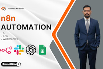 build n8n automation workflows and ai integrations