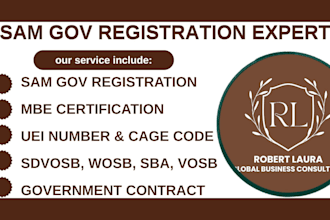sam gov registration, cage code, uei, sba certification, wosb, sdvosb