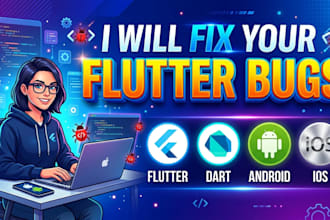 flutter bug fix and feature development