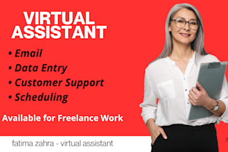 be your virtual assistant for email and support