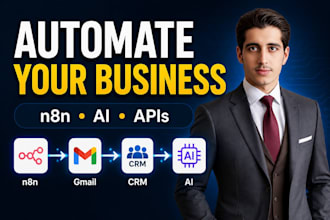 build n8n automation workflow and ai agent