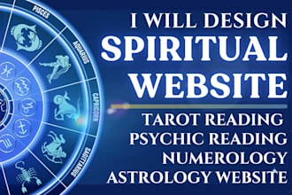 spiritual website tarot website psychic numerology website astrology website