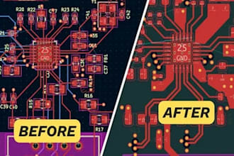 review your pcb for dfm, drc errors and manufacturing readiness
