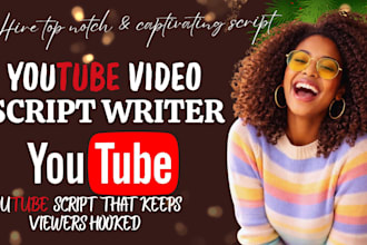 be script writer film script, screenplay youtube script
