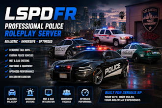 build a nopixel style fivem police rp experience