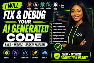 fix, debug and optimize ai generated code