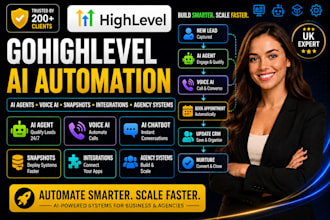 setup gohighlevel ai agent ghl voice ai chatbot snapshot saas automation vapi ai