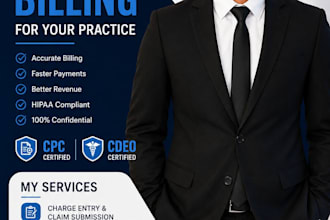 provide medical billing and claim submission report