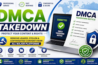 file dmca notices for leaked and stolen copyright content