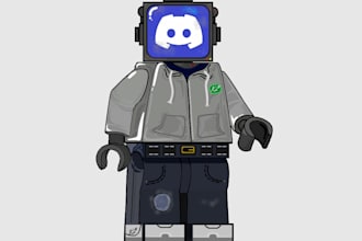 make a custom lego minifigure  sigfig