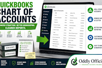 organize and customize your quickbooks chart of accounts