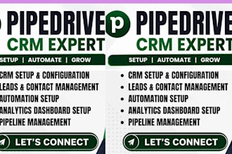 be your pipedrive CRM optimization expert