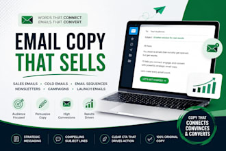 write high converting sales emails and email sequences