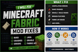 fix bugs crashes and errors in your minecraft fabric mod