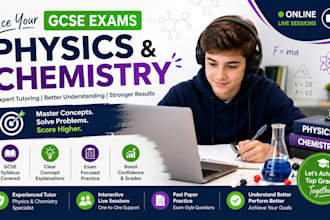 tutor gcse igcse chemistry and physics online with exam preparation